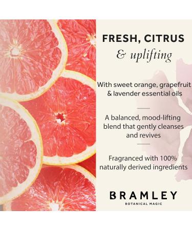 BRAMLEY Gel douche 250 ml | Huiles essentielles de pamplemousse lavande et orange douce | Parfum 100 % naturel r confortant et rafra chissant | Gel douche v g talien quotidien | Parfum 100 % naturel 250 ml (Lot de 1) - Buy Online on GoSupps.com