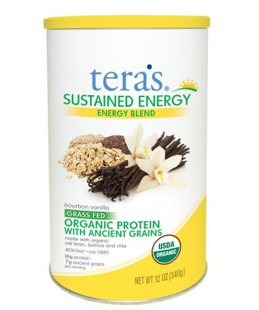 tera's: Low-Carb Sustained Energy Protein Bourbon Vanilla 12 ounce