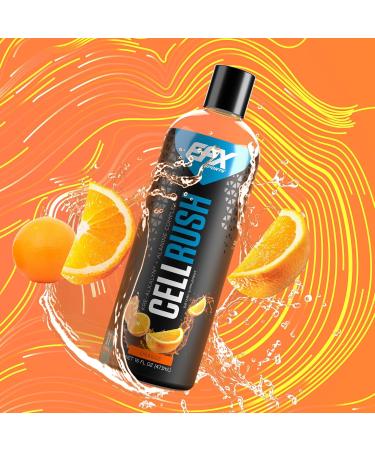 EFX Sports Cell Rush - Fast Acting Muscle Fuel with Kre Alkalyn & Beta Alanine | 16 Fl Oz (Orange) | International Shipping Available - Buy Online on GoSupps.com