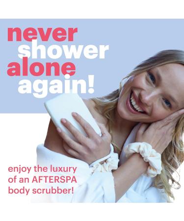 Afterspa Scrubber Body Brush - Exfoliating Vegan Shower Brush & Back Loofah for Radiant Skin | Cruelty-Free Bath Essential - Buy Online on GoSupps.com