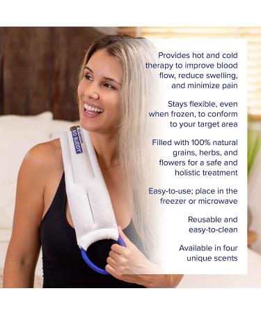 Bed Buddy Neck Warmer Microwave Heating Pad - Hot & Cold Therapy for Neck Pain and Muscle Relief - Buy Online on GoSupps.com