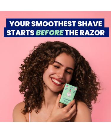 Megababe Bumpy Bar | Pre-Shave Exfoliating Scrub | with Shea Butter Strawberry Fruit Extract & Ceramides | 4.5 oz - Buy Online on GoSupps.com