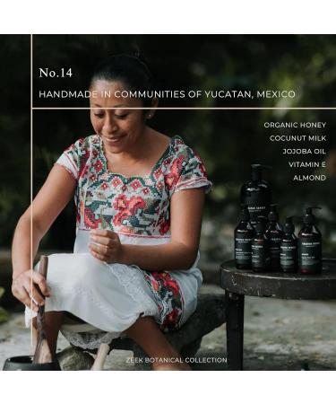 Buy ZEEK Mayan Bee Organic Honey Body Wash 16 oz - Moisturizing & Natural Skincare | International Shipping Available - Buy Online on GoSupps.com