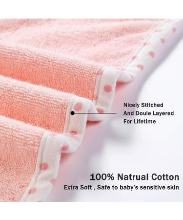 TBEZY Baby Hooded Towel | Ultra Soft Thick Cotton Bath Towel for Newborn (Bunny) Rabbit Design - Buy Online on GoSupps.com