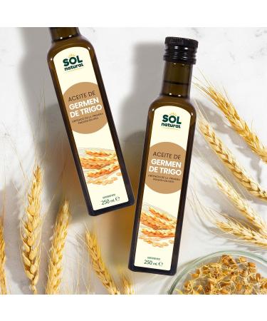  SOLNATURAL Solnatural Wheat Germ Oil 250 ml - Buy Online on GoSupps.com