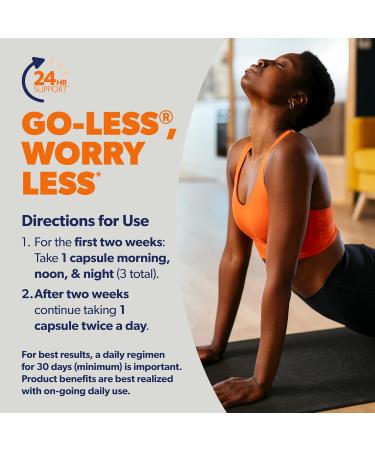 Azo Bladder Control with Go-Less | 72 Capsules - Optimal Urinary Support - Buy Online on GoSupps.com