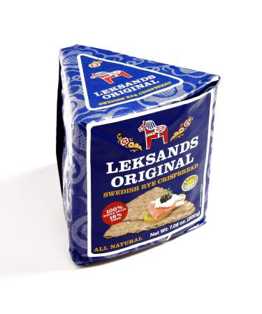 Leksands Original Triangle Crispbread 7.05 oz each (3 Items Per Order)