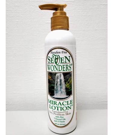 Seven Wonders Miracle Lotion - 7 Oils, 13 Natural Herbal Extracts, Soothing All-Day Body Moisturizer for Dry, Itchy, Irritated Skin