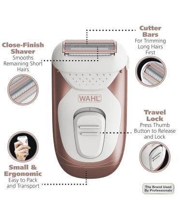 Wahl Smooth Confidence 7067 Women's Waterproof Shaver for Legs Bikini & Armpits | Cordless & Battery-Operated - Buy Online on GoSupps.com