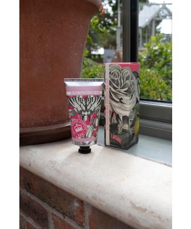 The English Soap Company Royal Botanical Gardens Kew Hand Cream Rose Hand Cream Moisturising Hand Cream for Men and Women Summer Rose Scent 75ml - Buy Online on GoSupps.com