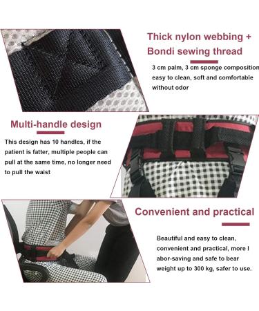 Transfer Belt with Handles Leg Loops Gait Belt - for Patient Care Secure Aide Transfer Sling - Pediatric Elderly Occupational & Physical Therapy - Buy Online on GoSupps.com
