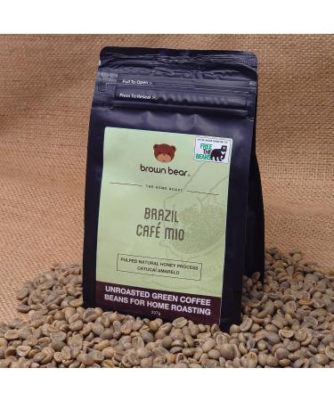 Green Coffee Beans 227g - Raw Unroasted Beans for Home Roasters - Brazil Cafe Mio - Arabica Catucai Amarelo - Buy Online on GoSupps.com