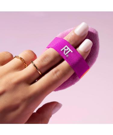 Real Techniques Miracle 2-In-1 Powder Puff + Travel Case Dual-Sided Makeup Blending Puff Elastic Band Precision Makeup Sponge and Powder Puff For Liquid Cream and Powders Travel Case 2 Count 1/Miracle 2-In-1 Powder Puff + Case - Buy Online on GoSupps.com