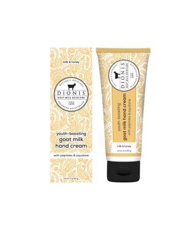 Dionis Milk & Honey Youth Boosting Goat Milk Hand Cream 2oz