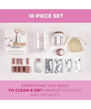 STYLPRO 2in1 Makeup Brush & Sponge Cleaner and Dryer Machine - Set of 2 - Buy Online on GoSupps.com