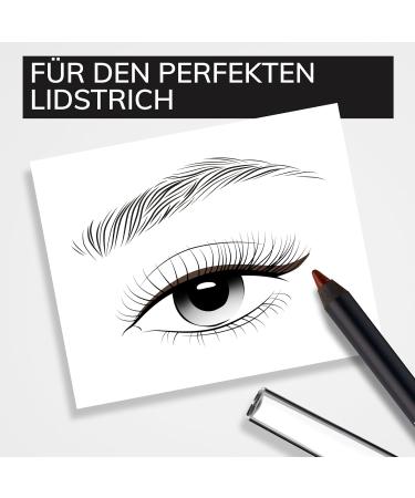 Manhattan X-act Eyeliner Pen - Waterproof Brown Eyeliner in Moccacino 94Z | 1g Pack for Perfect Eyeliner Looks - Buy Online on GoSupps.com