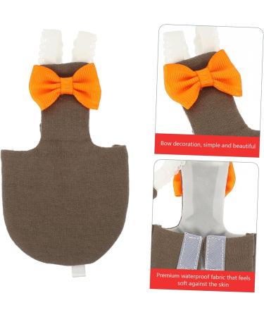 PopetPop Fly Bird Diapers - Reusable Cotton Bird Costumes for Pigeons & Parrots - Bowknots Design 12x6cm - Buy Online on GoSupps.com