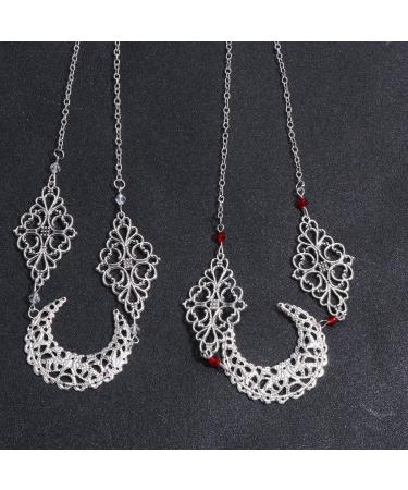 Beaupretty Hairband 2pcs - Creative Chain Elegant Headdress with Natural Crystal Stones - Stylish Forehead Hair Accessories - Buy Online on GoSupps.com