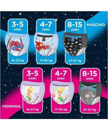 DryNites Absorbent Briefs for Girls (8-15 Years) - 13 Pack 27-57 kg | International Shipping Available - Buy Online on GoSupps.com