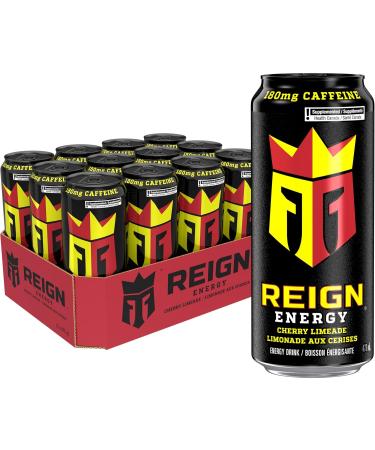 REIGN ENERGY Cherry Limeade 473mL Cans Pack of 12 & Energy Orange Dreamsicle 473mL Cans Pack of 12 DRINK + DRINK_FLAVORED REIGNOD - Buy Online on GoSupps.com