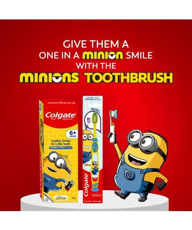 Colgate Kids Multi Action Toothpaste Gentle Protection for 6+ Years Minions Bubble Fruit Flavour 80 G (2.8 Ounce) - Buy Online on GoSupps.com