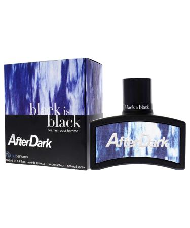 NU Parfums Black Is Black After Dark Men EDT Spray 3.4 oz 3.4 Ounce (Pack of 1) - Buy Online on GoSupps.com