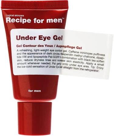 Recipe for Men Under Eye Gel  0.85 Fl Oz (Pack of 1)