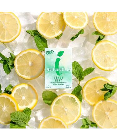 True Citrus True Lemon Fruit Infusion - Lemon Mint 10 Packets | Refreshing Flavor - Buy Online on GoSupps.com