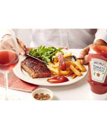 Heinz Tomato Ketchup Bouteille de douche 800 ml (l'emballage peut varier) 800 ml (1er Pack) - Buy Online on GoSupps.com