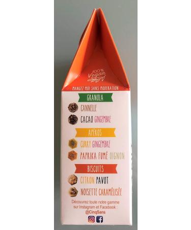 Sweet Biscuit All Chocolate 100g / CINQ SANS / ORGANIC Healthy Gluten Free - Buy Online on GoSupps.com