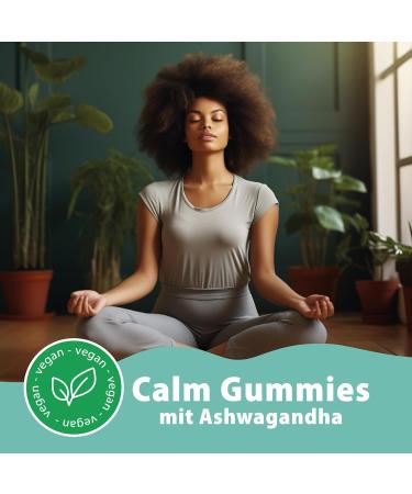 Gumamin Ashwagandha Gummies - Sugar-Free Vegan 120 Count | Natural Berry Flavor | Premium Calm Support - Buy Online on GoSupps.com