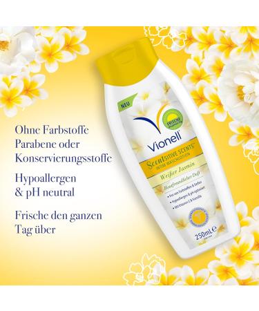 Vionell Scentsitive Scents Daily Feminine Intimate Vaginal Wash for Women with Vitamin E & Chamomile White Jasmine Fragrance 250 ml - Buy Online on GoSupps.com