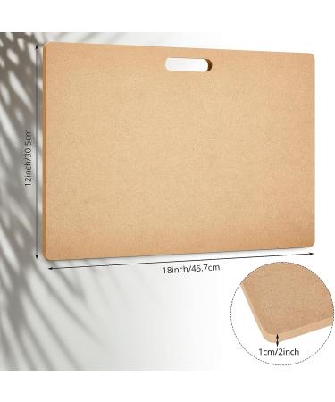 Portable Clay Wedging Board with Handle - 12x18 Inch - Ideal for Clay Crafts and Arts - Buy Online on GoSupps.com