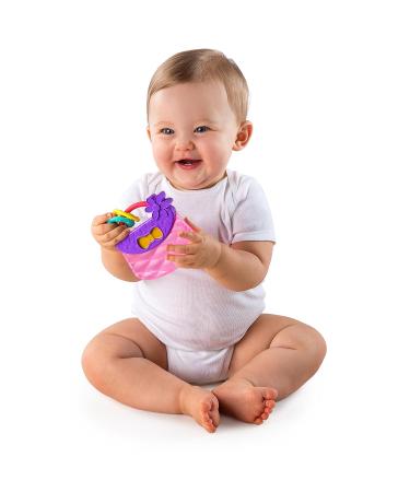 Bright Starts Carry & Teethe Purse Chillable Teether Toy - Pretty in Pink | Ages 3M+ - Buy Online on GoSupps.com