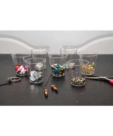 100 Premium 2oz Clear Plastic Shot Glasses - Ideal for Jello Shots, Condiments, Tastings & Samples - Buy Online on GoSupps.com
