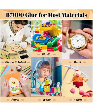 B7000 Clear Glue with Rhinestone Applicator Kit - 4 PCS 15 ML - Super Adhesive for Phone Repair, Jewelry, Nail Crafts - Precision Tip Stylus Pens Included - Buy Online on GoSupps.com