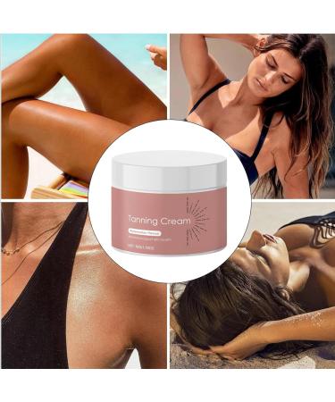  G n rique Tanning Lotion 50g Moisturizing Bronzing Tanner Gentle No-Sun Formula Hydrating -Tan Cream for Indoor Outdoor Summer Vacation Natural Glow and More - Buy Online on GoSupps.com
