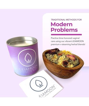 Leiamoon Signature Blend Yoni Steam Herbs for Cleansing and Toning - 1.5 oz (Pack of 1) - Buy Online on GoSupps.com