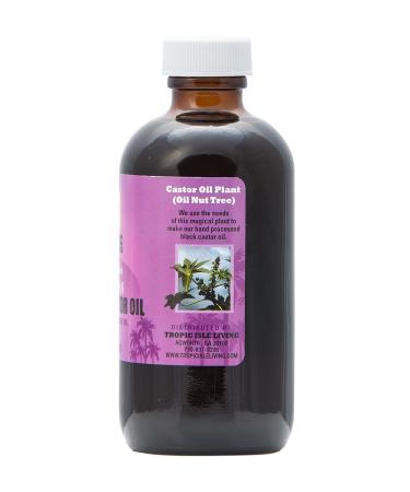 Tropic Isle Living Lavender Jamaican Black Castor Oil 4 Oz - Pure Natural Hair and Skin Treatment | International Shipping Available - Buy Online on GoSupps.com