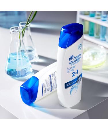 Head & Shoulders Classic Clean 2-in-1 Shampoo + Conditioner 613ML Unscented 613 ml (Pack of 1) - Buy Online on GoSupps.com