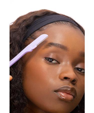 Brushworks Precision Eyebrow Razor 3-Piece Set | Perfect Eyebrow Shaping & Grooming - International Shipping Available - Buy Online on GoSupps.com