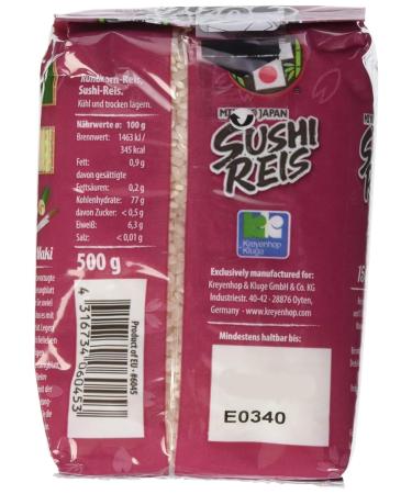 Buy MIYAKO Sushi Rice - Round Grain 8 Pack (8 x 500g) | Premium Quality for Authentic Sushi Making | Fast International Shipping - Buy Online on GoSupps.com