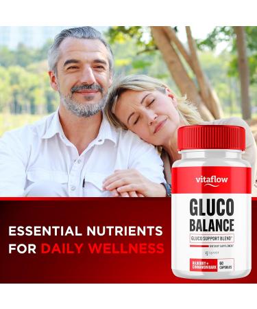 (2 Pack) Vitaflow Balance Support Supplement Capsules Official VitaFlow Support Supplements Pills with All Natural Premium Ingredients Vita Flow Advanced Glyco Balance for Men & Women (120 Capsules) - Buy Online on GoSupps.com