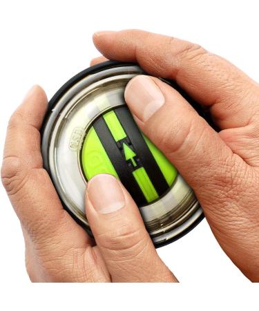 Powerball Autostart Max - Original Gyroscopic Hand Trainer with Tachometer & Aufziemechanik | Transparent Gray | International Shipping Available - Buy Online on GoSupps.com