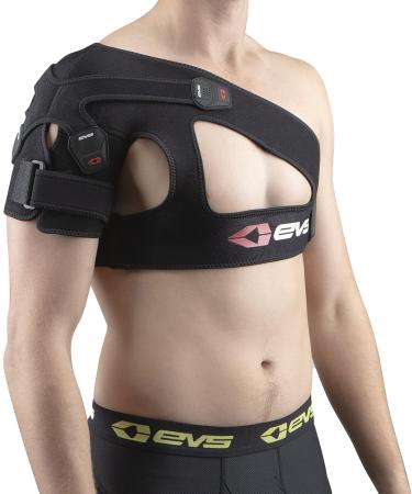 Buy EVS Sports SB03 Black Shoulder Strap - Premium Comfort & Durability for All Athletes | International Shipping Available - Buy Online on GoSupps.com