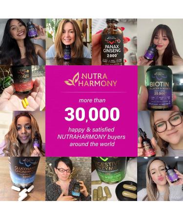 NUTRAHARMONY Inositol - Women Hormone Balance & Reproductive Support - 2000mg Myo & 50mg D-Chiro - Made in USA - 120 Capsules - Buy Online on GoSupps.com