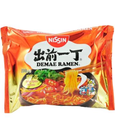Nissin Demae Ramen 100G Assorted Flavours - Pack of 10 (Beef Chicken Sesame Tonkotsu and Spicy - 2 packs each flavour) - Buy Online on GoSupps.com