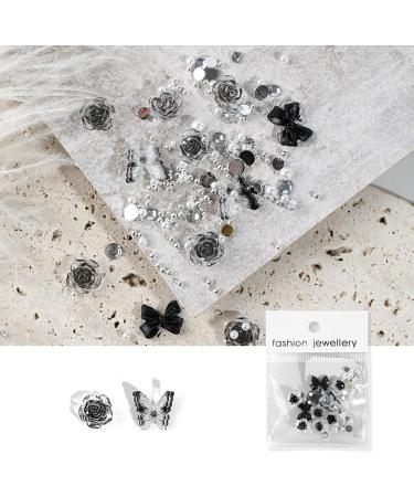 FEIlei Camellia Nail Jewelry Elegant Resin Flower Design DIY Nail Wedding Nail Charms - Buy Online on GoSupps.com
