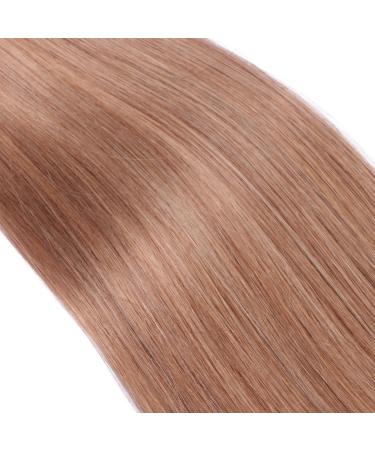 Micro-Ring Hair Extensions #10 Light Brown 60cm 100 Strands 0.5g | 100% Remy Real Hair Easy to Use by Hair Professionals - Shop Now! - Buy Online on GoSupps.com