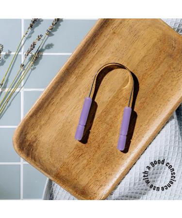 Stainless Steel Tongue Scraper for Adults - 2 Pack with Travel Cases | Reduce Bad Breath Fast | Metal Tongue Cleaner - Buy Online on GoSupps.com